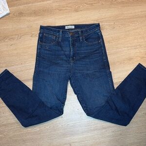 Madewell high-raise skinny jeans